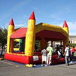 Inflatable Moon Bounce from Oliver Entertainment and Caterting serving Northern Virginia, Washington DC and Maryland