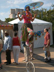 Unicycle from Oliver Entertainment and Caterting serving Northern Virginia, Washington DC and Maryland